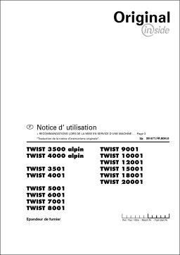 Pöttinger TWIST: Notice d'utilisation avec IA + PDF