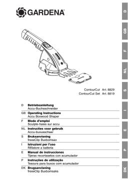 GARDENA ContourCut : Mode d'emploi + Chat IA