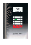 LUREM C 310 E Manuel utilisateur