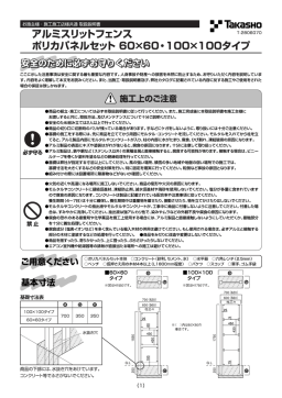 Takasho 100x100 Manuel utilisateur