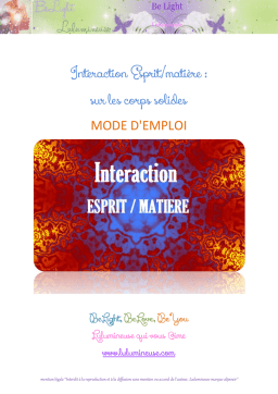 Interaction Esprit/Matière: avec IA Chat & PDF