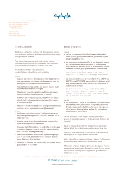 Raplapla Hibouillotte Bouillottes Sèches: IA Chat et PDF