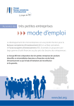 Banque europ&eacute;enne d'investissement JEREMIE Manuel utilisateur