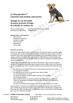 Thundershirt Chemise anti-anxiété : Mode d'emploi + AI Chat & PDF Download