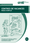 ONE centre de vacances Manuel utilisateur