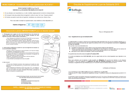 Sofilogis Supplément de Loyer de Solidarité Manuel utilisateur