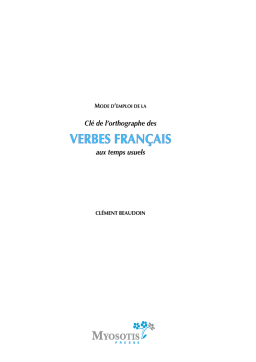 Clé de l'orthographe des verbes français: AI Chat & PDF