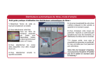 Solea distributeur automatique de titres Mode d'emploi