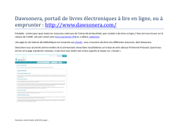 Dawsonera Livres électroniques : AI Chat & PDF Access