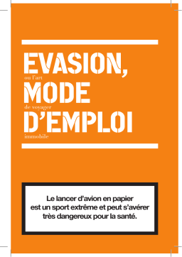 easyJet lancer d'avion en papier Manuel utilisateur