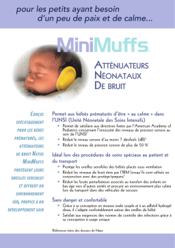 natus MiniMuffs Manuel utilisateur