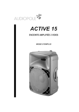 AUDIOPOLE ACTIVE 15 : Mode d'emploi | AI Chat