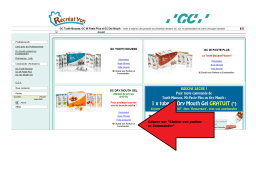 GC Dry Mouth Gel, Tooth Mousse : AI Chat & PDF