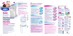 Milton Solo Stérilisateur : Mode d'Emploi | AI Chat & PDF