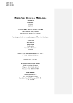 Moss-Aside Destructeur de mousse | AI Chat & PDF