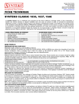 Synteko Classic 1636 Manuel utilisateur