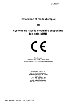 Altrex MHB Manuel d'installation avec IA Chat & PDF
