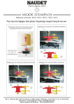 NAUDET 48/2 AL Mode d'emploi