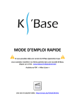 KI&rsquo;Base Mode d'emploi rapide + Chat IA &amp; PDF