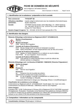 TYFOCOR GE Fiche de Sécurité | AI Chat & PDF Download