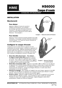 HME HS6000: Consignes d'utilisation + Chat IA