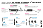 DLICE Cigarette &eacute;lectronique Manuel utilisateur