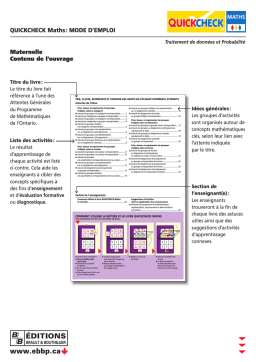 Quickcheck Maths: Mode d'emploi | AI Chat & PDF Access