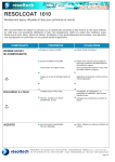 RESOLTECH 1010 Manuel utilisateur