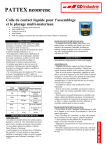 Pattex N&eacute;opr&egrave;ne Liquide Manuel utilisateur