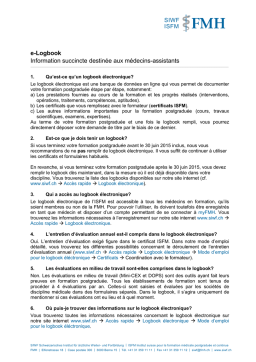 e-Logbook: Info formation médicale | AI Chat & PDF Access