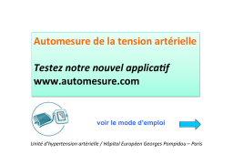 Mode d'emploi du Tensiomètre Automatique | AI Chat