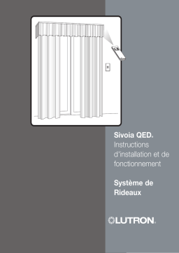 Lutron Sivoia QED Manuel utilisateur