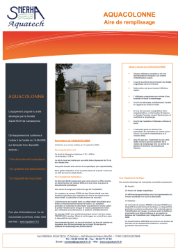 AQUACOLONNE Mode d'emploi | AI Chat & PDF Download