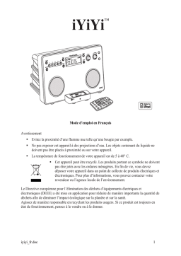 Tivoli Audio iYiYi: Mode d'emploi + Chat IA