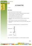Acidim&egrave;tre Manuel d'utilisation | AI Chat &amp; PDF