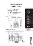 Lexman Interrupteur double Va et Vient | AI Chat &amp; PDF