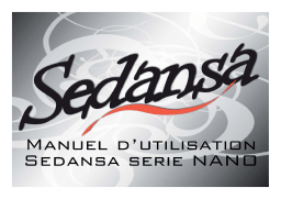 Sedansa NANO : Mode d'emploi avec IA + Téléchargement PDF