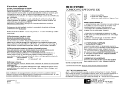 LA GARD Combogard 3035/3075: Manuel d'utilisation | AI