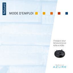 ReSound Azure AZ60, AZ80: Mode d'emploi + Chat IA