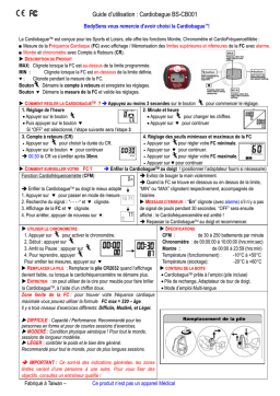 BS-CB001 Cardiobague: Guide d'utilisation + Chat IA