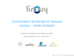 Tinkuy Concertation territoriale Manuel utilisateur