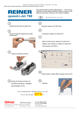 Reiner Speed I Jet 798 : Guide d'utilisation + Chat IA