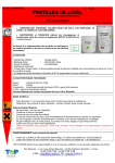 CHLOR150ECO, CHLOR300ECO: Fiche technique | AI Chat