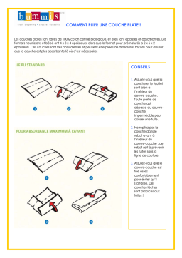 Couches plates Bummis | Chat IA & Téléchargement PDF