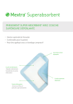 M&ouml;lnlycke Mextra Superabsorbent Manuel utilisateur