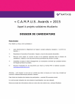 Prix C.A.M.P.U.S. : Dossier de Candidature + IA Chat