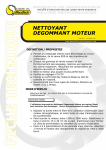 MecaTech D&eacute;gommant Nettoyant Moteur : AI Chat &amp; PDF