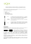Mode d'emploi CE4 E-cigarette + Chat IA &amp; PDF