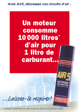 Air5 Nettoyant Circuit d'Air | AI Chat & PDF