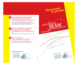 Convention SEAM Musique: Infos & Chat IA